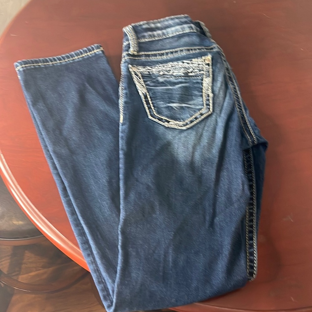 Daytrip buckle jeans size 10 skinny adjustable waist